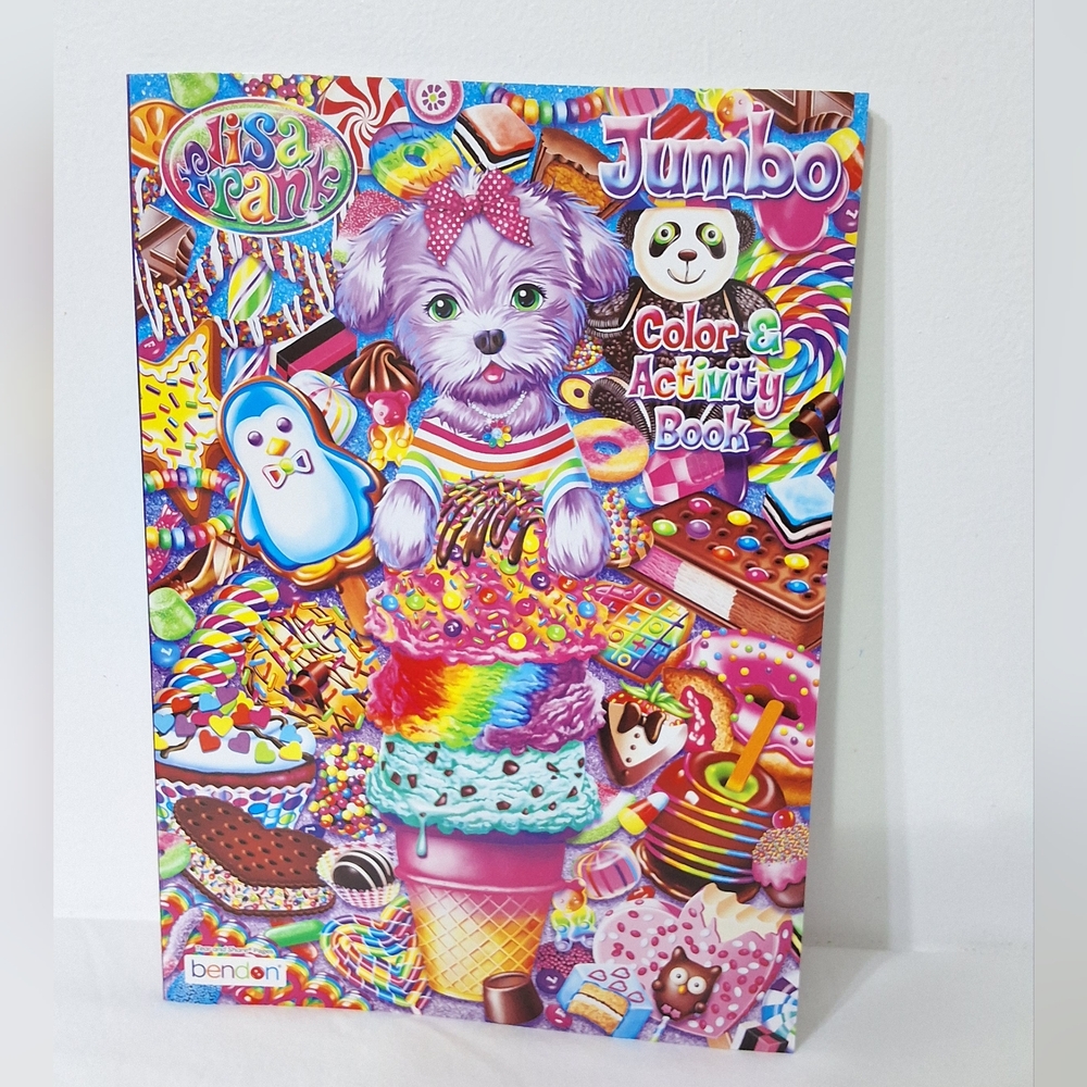 Lisa Frank Jumbo Color & Activity Book